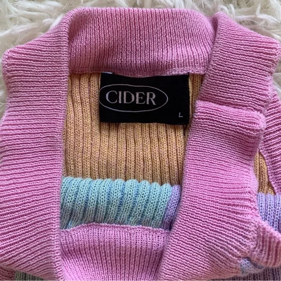 Cider Colorblock Rib Knit Tank - Picture 6 of 6